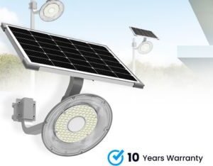 Blue Carbon solar garden light IP65 waterproof outdoor LED for pathways and gardens