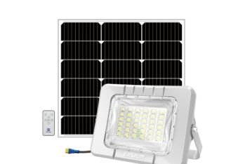 Blue Carbon Wawa Light 3.0 solar LED street light with lithium battery for outdoor lighting